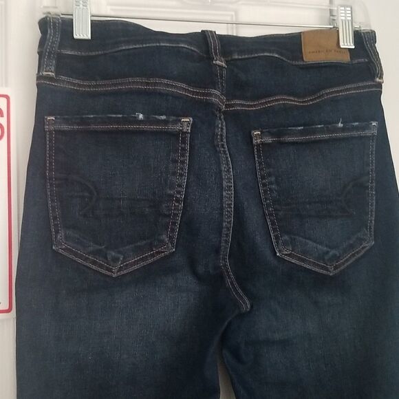 AMERICAN EAGLE Super High Rise Skinny Jeans SZ 6R - Picture 5 of 8